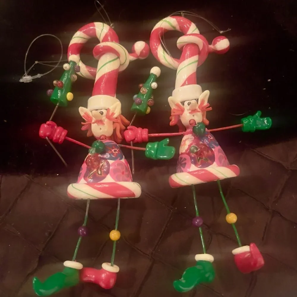 Candy Cane People Ornaments!